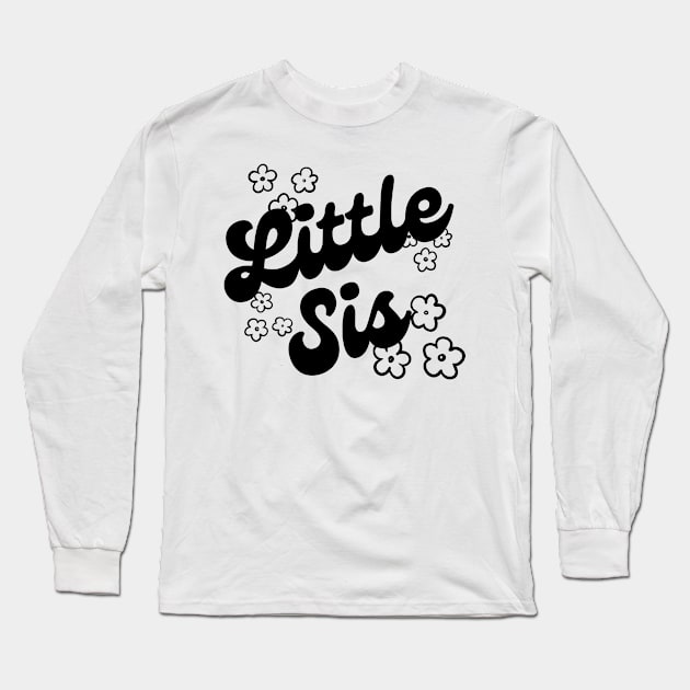 Little sis floral Long Sleeve T-Shirt by BunnyCreative